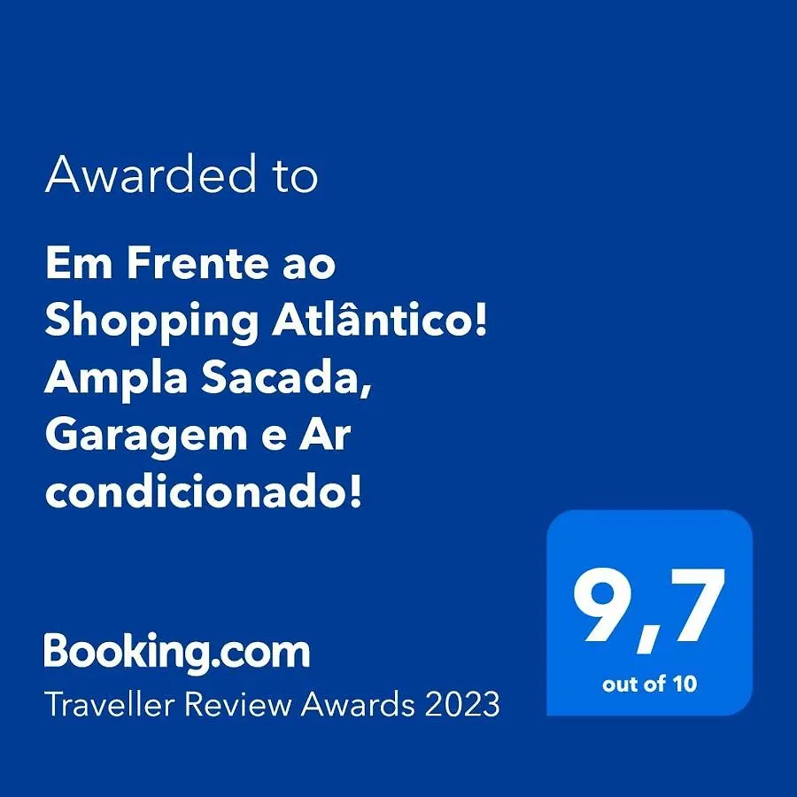 Em Frente Ao Shopping Atlantico! Com Sacada, Garagem E Ar Condicionado Lejlighed Balneário Camboriú